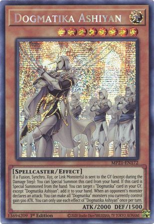 Dogmatika Ashiyan - MP21-EN172 - Prismatic Secret Rare 1