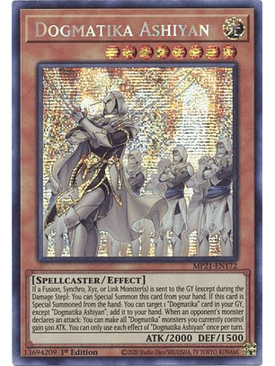 Dogmatika Ashiyan - MP21-EN172 - Prismatic Secret Rare