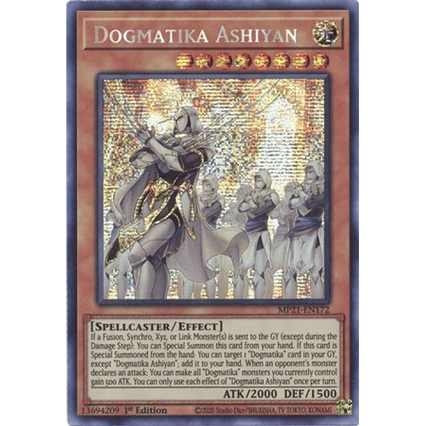 Dogmatika Ashiyan - MP21-EN172 - Prismatic Secret Rare