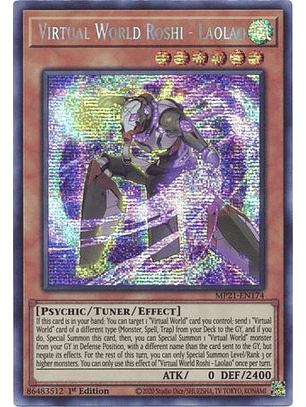 Virtual World Roshi - Laolao - MP21-EN174 - Prismatic Secret Rare