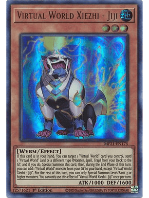 Virtual World Xiezhi - Jiji - MP21-EN175 - Ultra Rare