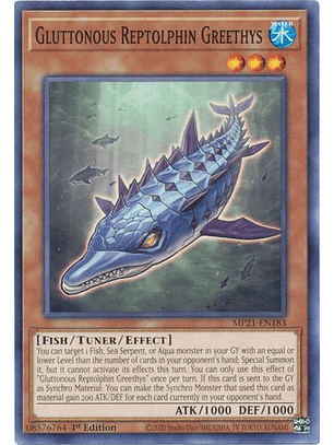 Gluttonous Reptolphin Greethys - MP21-EN183 - Common