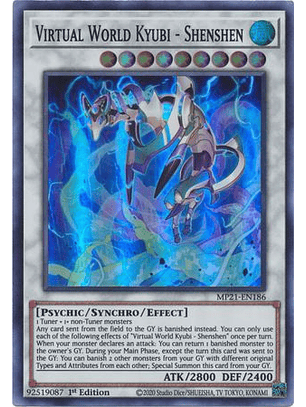Virtual World Kyubi - Shenshen - MP21-EN186 - Super Rare