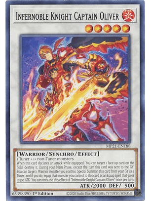 Infernoble Knight Captain Oliver - MP21-EN188 - Common