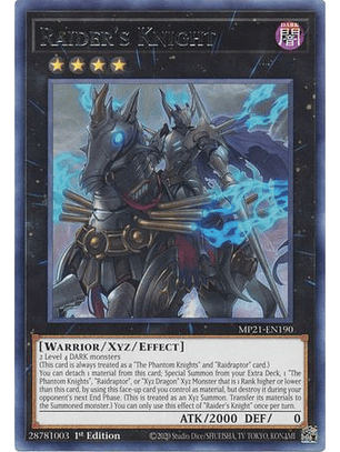 Raider's Knight - MP21-EN190 - Rare