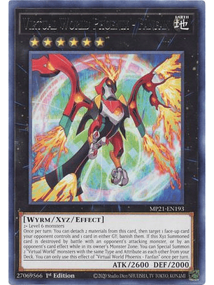 Virtual World Phoenix - Fanfan - MP21-EN193 - Rare