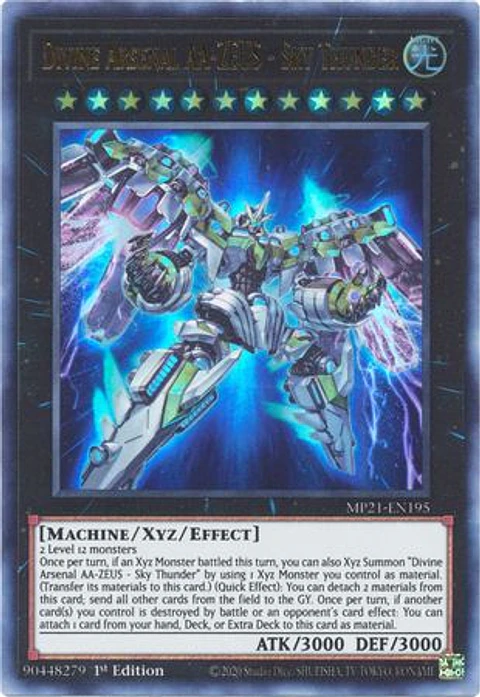 Divine Arsenal AA-ZEUS - Sky Thunder - MP21-EN195 - Ultra Rare