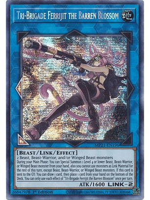 Tri-Brigade Ferrijit the Barren Blossom - MP21-EN196 - Prismatic Secret Rare