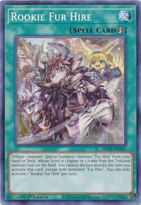 Rookie Fur Hire - MP21-EN207 - Common 