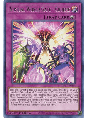 Virtual World Gate - Chuche - MP21-EN214 - Rare 
