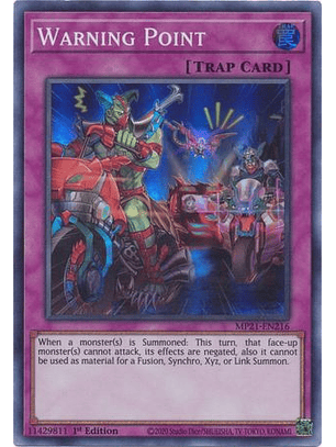 Warning Point - MP21-EN216 - Super Rare