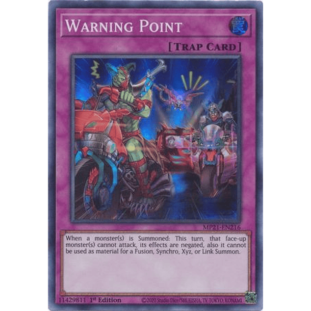 Warning Point - MP21-EN216 - Super Rare