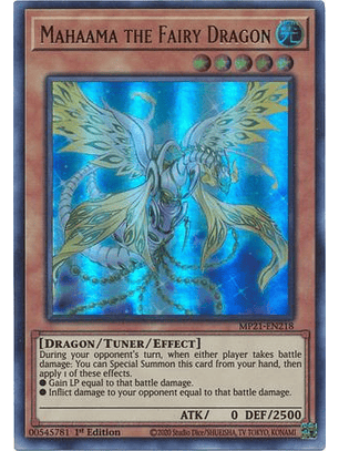 Mahaama the Fairy Dragon - MP21-EN218 - Ultra Rare