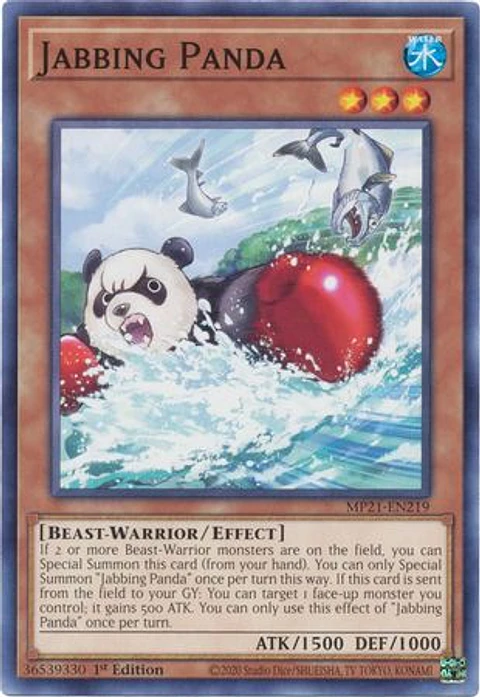 Jabbing Panda - MP21-EN219 - Common