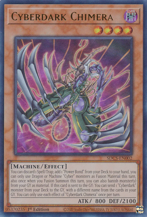Cyberdark Chimera - SDCS-EN002 - Ultra Rare 