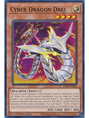 Cyber Dragon Drei - SDCS-EN005 - Common