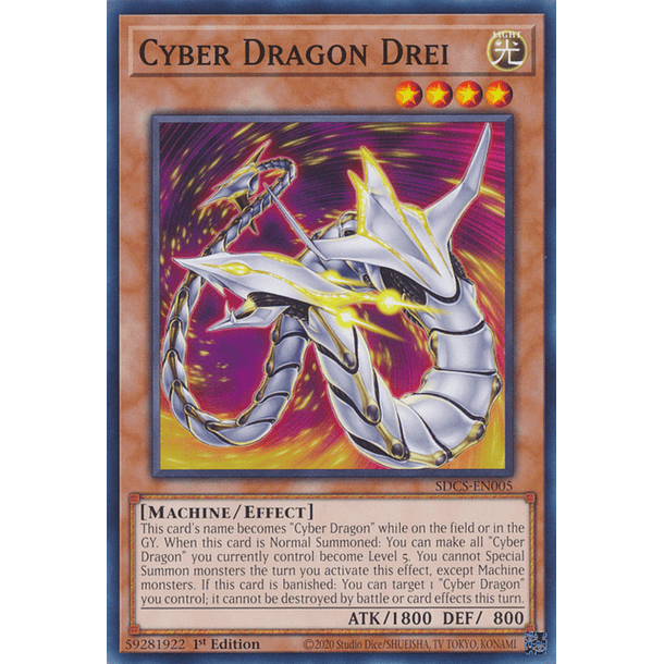 Cyber Dragon Drei - SDCS-EN005 - Common