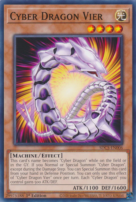 Cyber Dragon Vier - SDCS-EN006 - Common