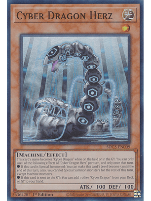 Cyber Dragon Herz - SDCS-EN009 - Super Rare
