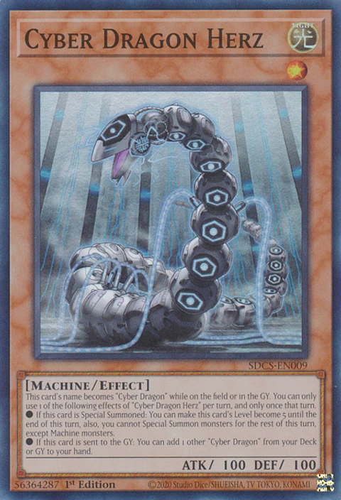 Cyber Dragon Herz - SDCS-EN009 - Super Rare
