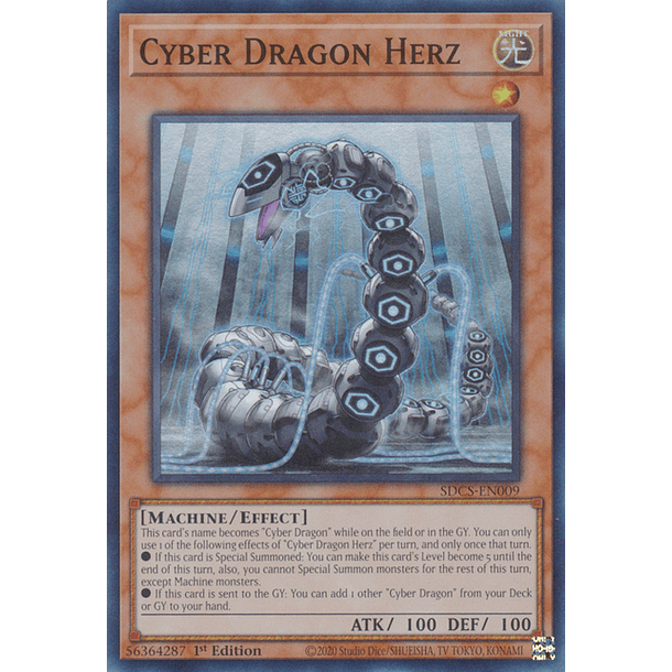 Cyber Dragon Herz - SDCS-EN009 - Super Rare