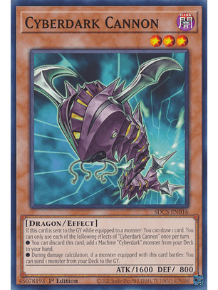 Cyberdark Cannon - SDCS-EN016 - Common