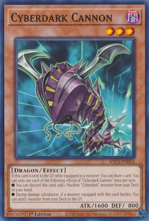 Cyberdark Cannon - SDCS-EN016 - Common