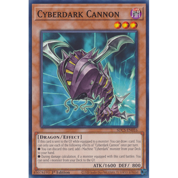 Cyberdark Cannon - SDCS-EN016 - Common