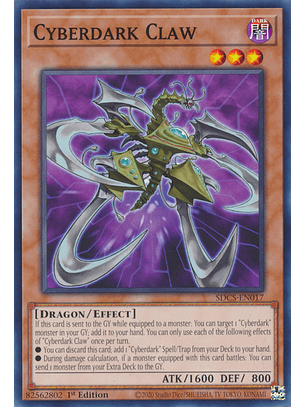 Cyberdark Claw - SDCS-EN017 - Common