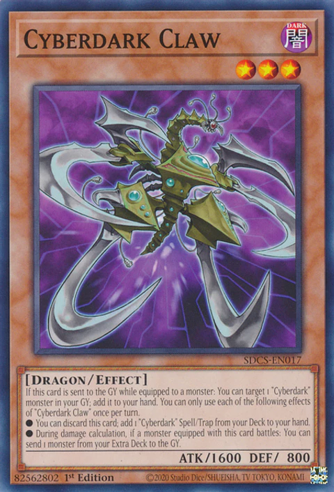 Cyberdark Claw - SDCS-EN017 - Common