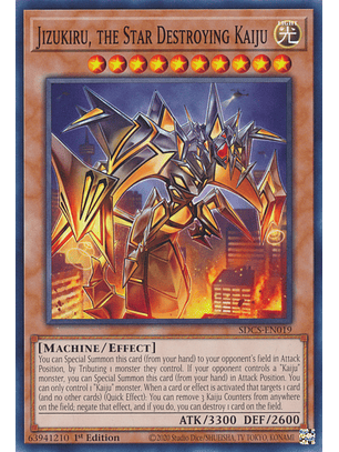 Jizukiru, the Star Destroying Kaiju - SDCS-EN019 - Common