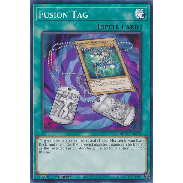 Fusion Tag - SDCS-EN031 - Common 
