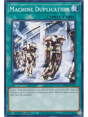 Machine Duplication - SDCS-EN032 - Common