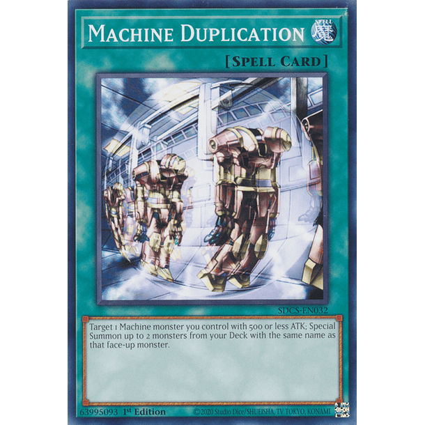 Machine Duplication - SDCS-EN032 - Common