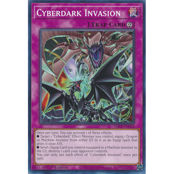 Cyberdark Invasion - SDCS-EN034 - Common