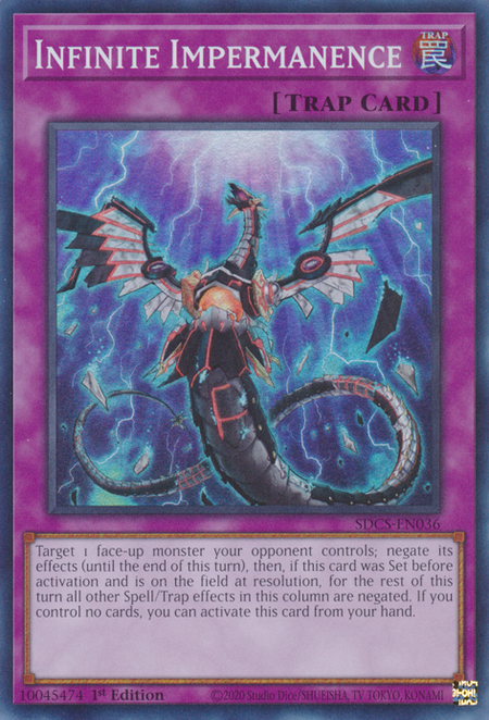 Infinite Impermanence - SDCS-EN036 - Super Rare 1