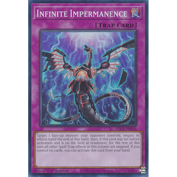 Infinite Impermanence - SDCS-EN036 - Super Rare