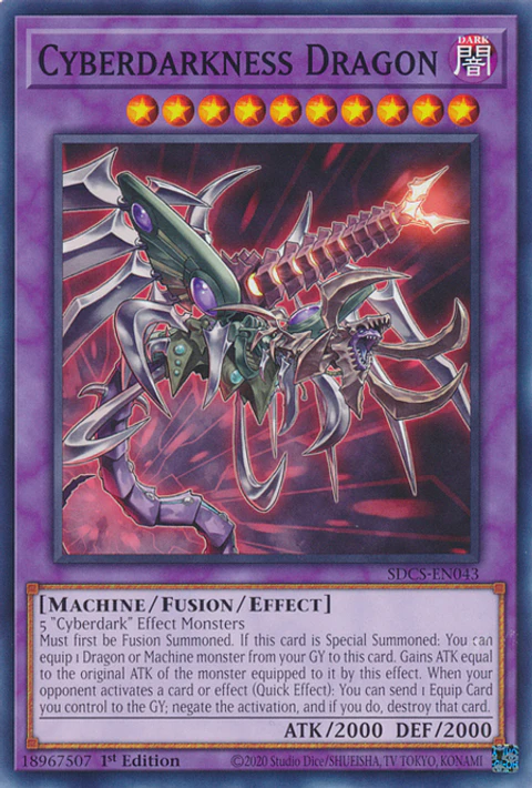 Cyberdarkness Dragon - SDCS-EN043 - Common