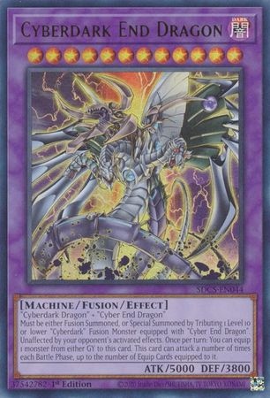 Cyberdark End Dragon - SDCS-EN044 - Ultra Rare 1