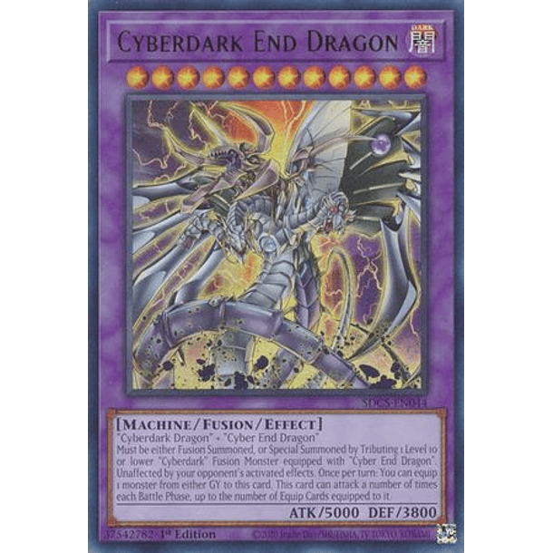 Cyberdark End Dragon - SDCS-EN044 - Ultra Rare