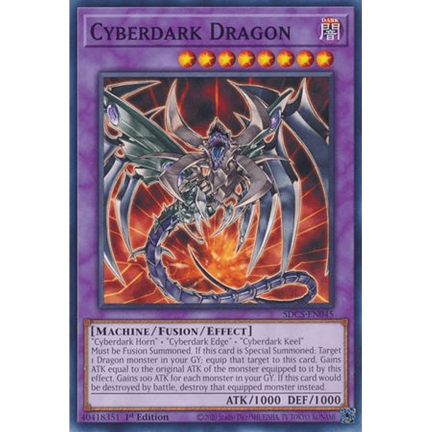 Cyberdark Dragon - SDCS-EN045 - Common