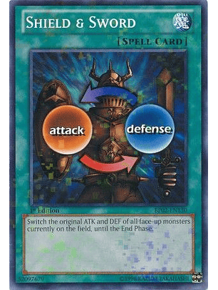 Shield & Sword - BP02-EN130 - Mosaic Rare