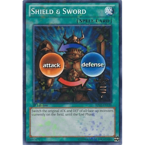 Shield & Sword - BP02-EN130 - Mosaic Rare