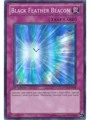 Black Feather Beacon - DP11-EN029 - Super Rare