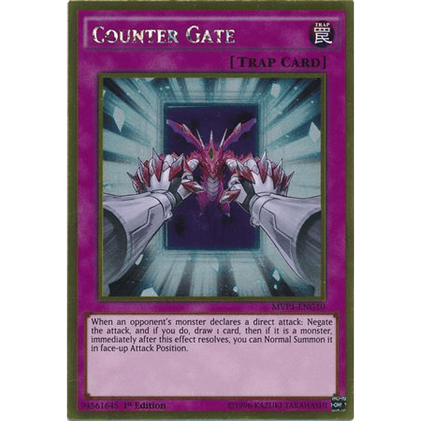 Counter Gate - MVP1-ENG10 - Gold Rare