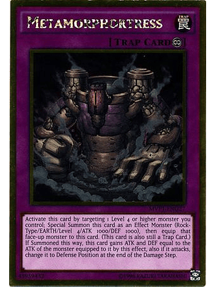 Metamorphortress - MVP1-ENG27 - Gold Rare