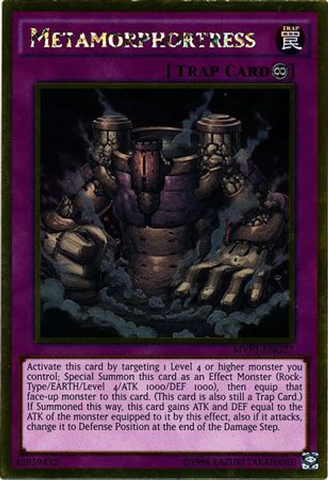Metamorphortress - MVP1-ENG27 - Gold Rare