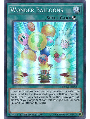 Wonder Balloons - DUEA-ENDE6 - Super Rare Limited Edition