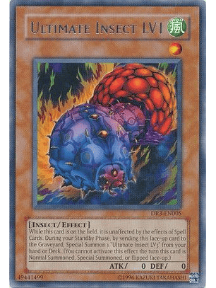 Ultimate Insect LV1 - DR3-EN005 - Rare