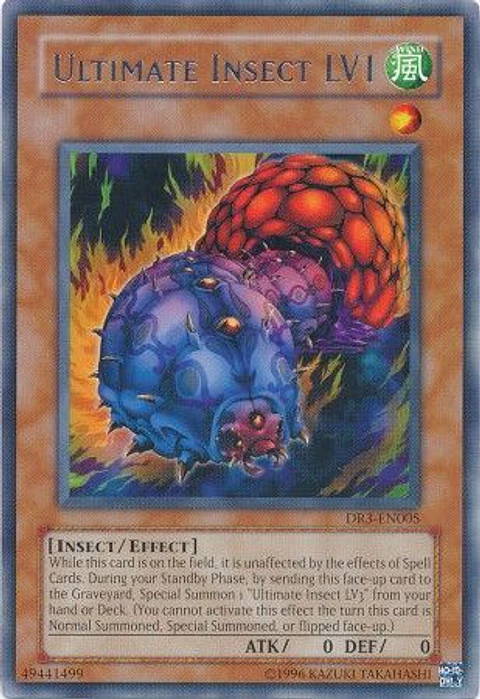 Ultimate Insect LV1 - DR3-EN005 - Rare